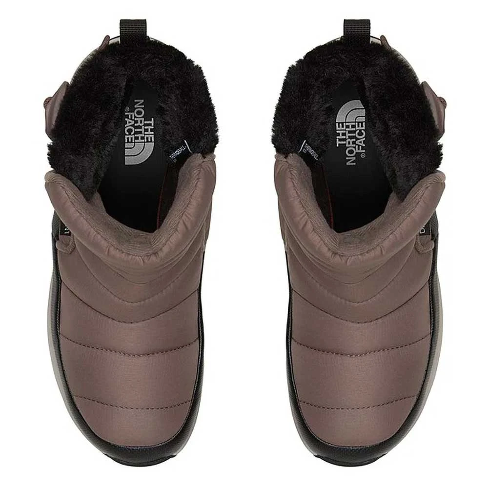NORTH FACE Women's ThermoBall Pull On Waterproof Boot - Deep Taupe/TNF Black- Regular (B) - Image 3