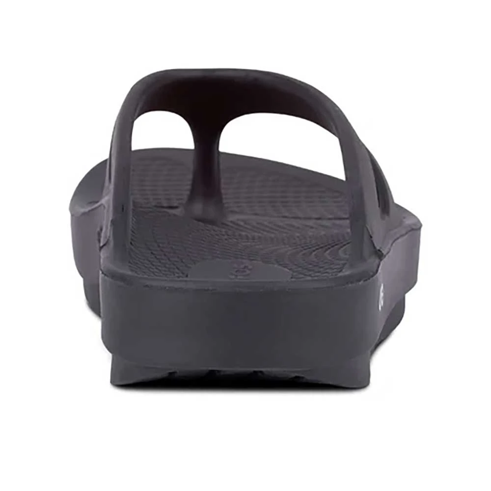 OOfos Unisex OOriginal Sandal - Black- Regular (D) - Image 6