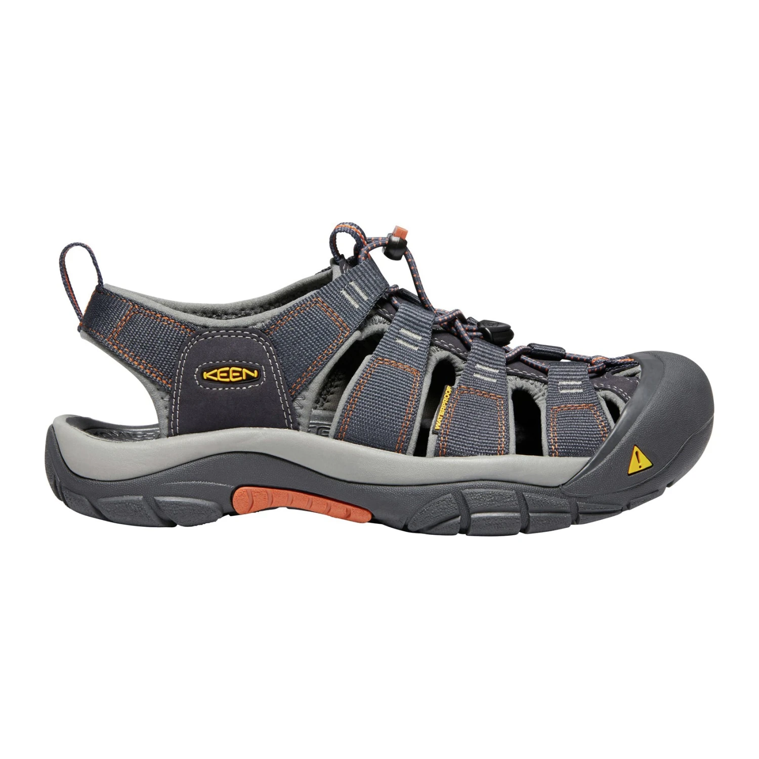 Keen Men's Newport H2 Sandal - India Ink/Rust - Regular (D)
