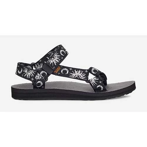 Teva Women's Original Universal Sandals - Sun And Moon Black/White - Regular (B)