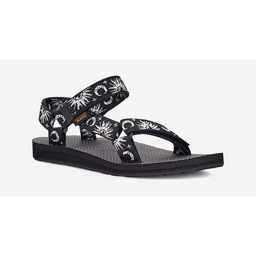 Teva Women's Original Universal Sandals - Sun And Moon Black/White - Regular (B) - Image 2