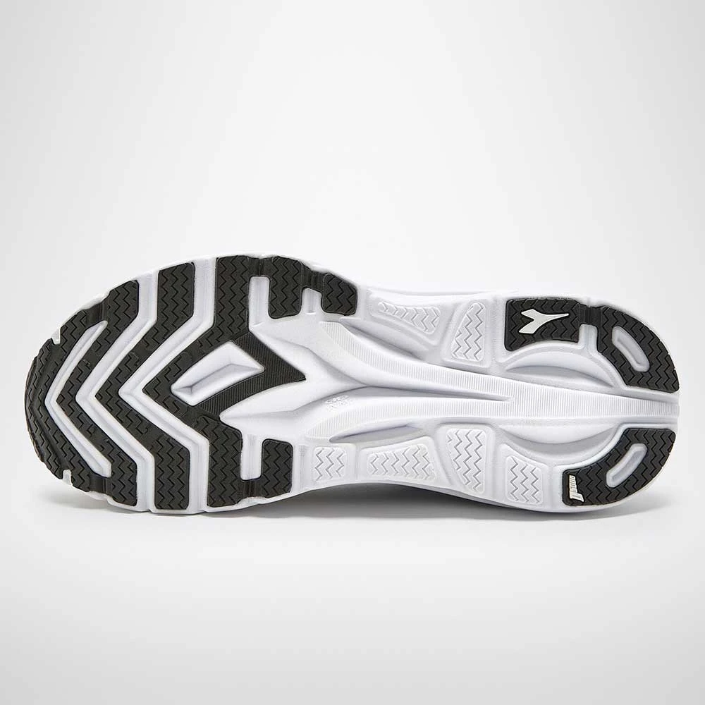 Diadora Men's Equipe Atomo Running Shoe - White/Gold/Black - Regular (D) - Image 4