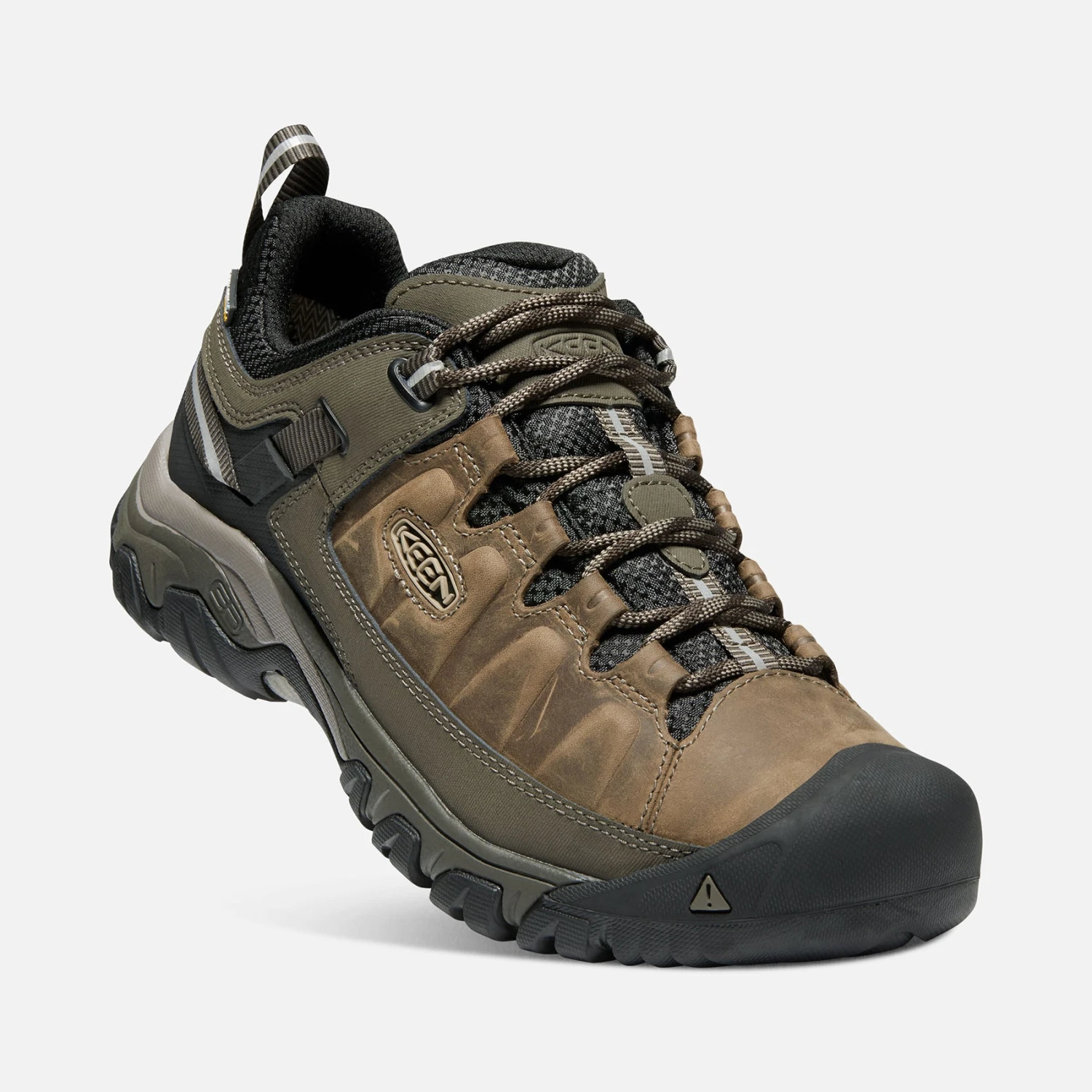 Keen Men's Targhee III Waterproof Hiking Shoe - Bungee Cord/Black - Wide (2E) - Image 3