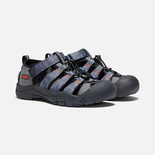 Keen Big Kids' Newport H2 - Steel Grey/Black - Image 3