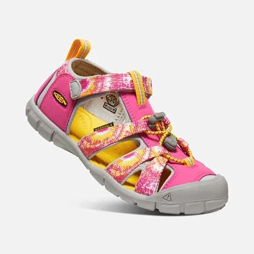 Big Kids' Seacamp II CNX Sandal - Multi/Keen Yellow - Image 2