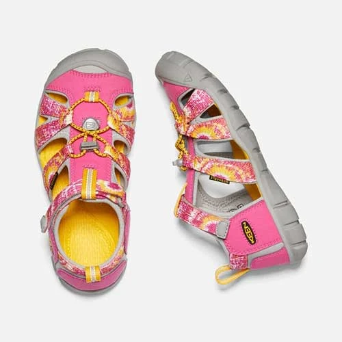 Big Kids' Seacamp II CNX Sandal - Multi/Keen Yellow - Image 4