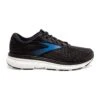 BROOKS Men's Dyad 11 Running Shoe - Black/Ebony/Blue - Wide (2E)