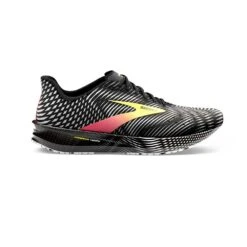 BROOKS Men's Hyperion Tempo Running Shoe - Black/Pink/Yellow - Regular (D)