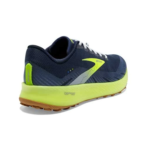 BROOKS Men's Catamount Trail Running Shoe - Titan/Peacoat/Nightlife - Regular (D) - Image 4