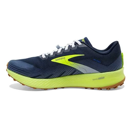 BROOKS Men's Catamount Trail Running Shoe - Titan/Peacoat/Nightlife - Regular (D) - Image 3