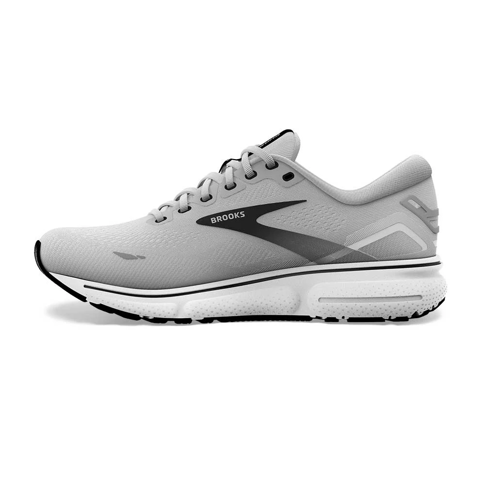 BROOKS Men's Ghost 15 Running Shoe- Alloy/Oyster/Black- Regular (D) - Image 3