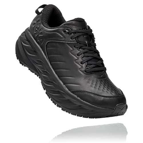 Hoka Men's Bondi SR Wide - Black/Black- Wide(2E) - Image 2