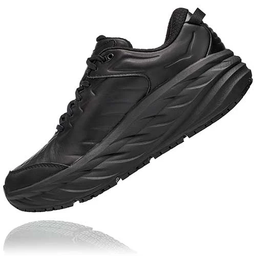 Hoka Men's Bondi SR Wide - Black/Black- Wide(2E) - Image 3