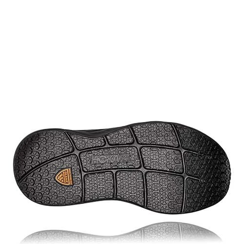 Hoka Men's Bondi SR Wide - Black/Black- Wide(2E) - Image 6