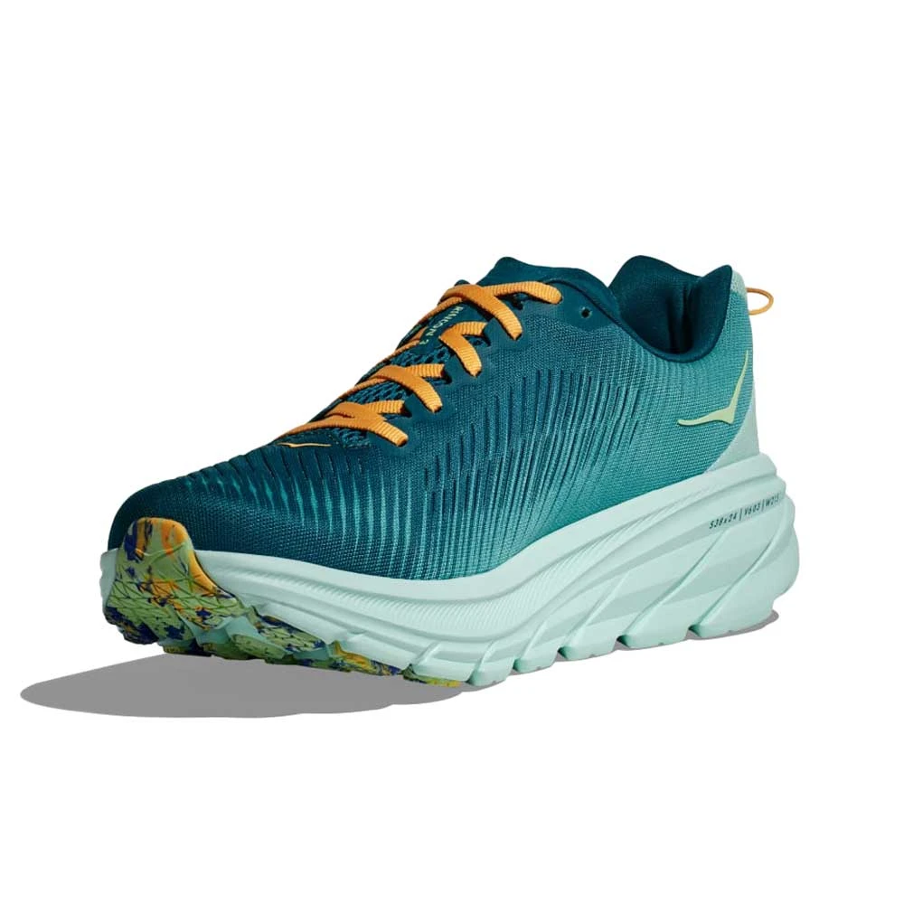 Hoka Men's Rincon 3 Running Shoe - Deep Lagoon/Ocean Mist - Regular (D) - Image 2