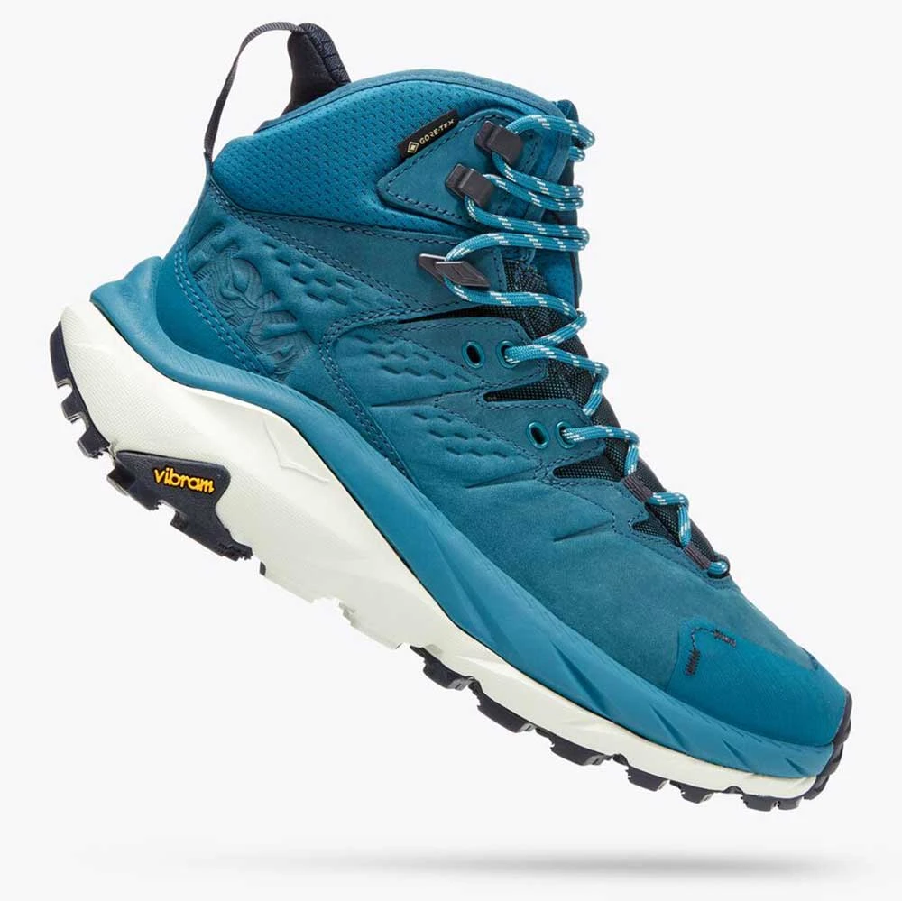 Hoka Women's Kaha 2 GTX Hiking Boot - Blue Coral/Blue Graphite - Regular (B) - Image 2