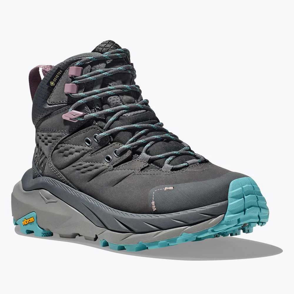 Hoka Women's Kaha 2 GTX Boot - Castlerock/Coastal Shade- Regular (B) - Image 2