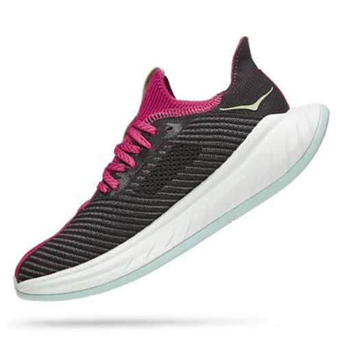Hoka Women's Carbon X 3 Running Shoe- Festival Fuchsia/Black- Regular (B) - Image 4