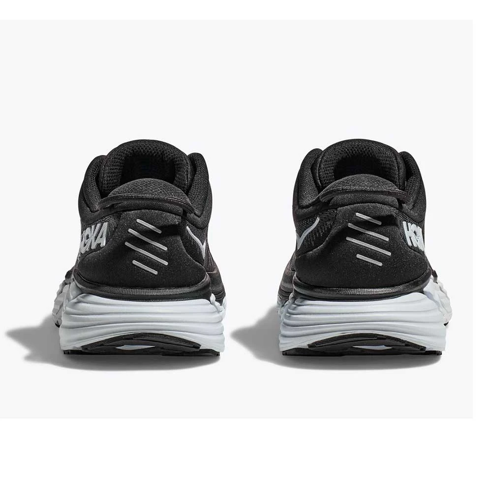 Hoka Women's Gaviota 4 Running Shoe - Black/White - Wide (D) - Image 5