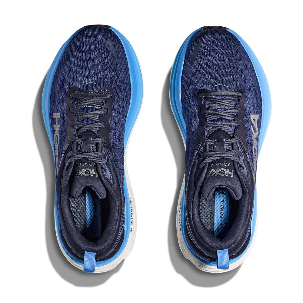 Hoka Men's Bondi 8 Running Shoe - Outer Space/All Aboard - Regular (D) - Image 7