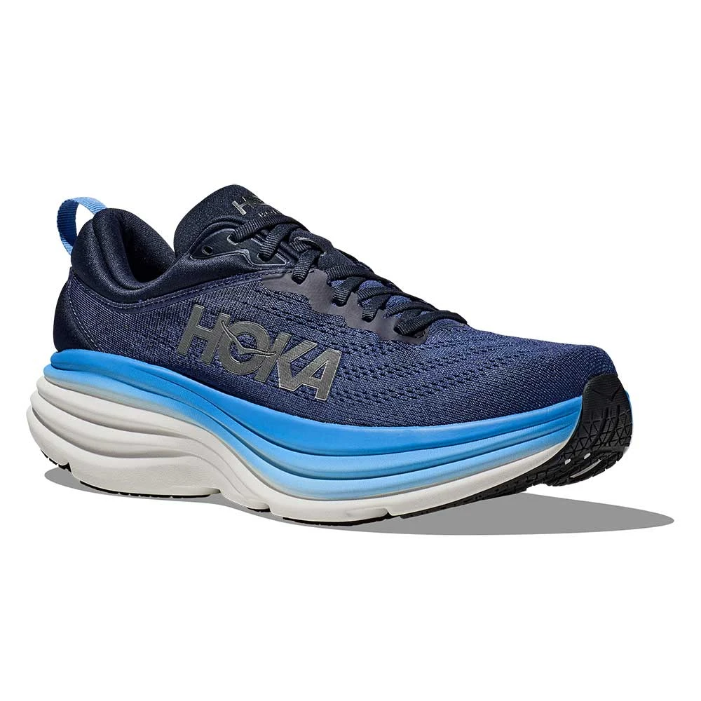 Hoka Men's Bondi 8 Running Shoe - Outer Space/All Aboard - Regular (D) - Image 2