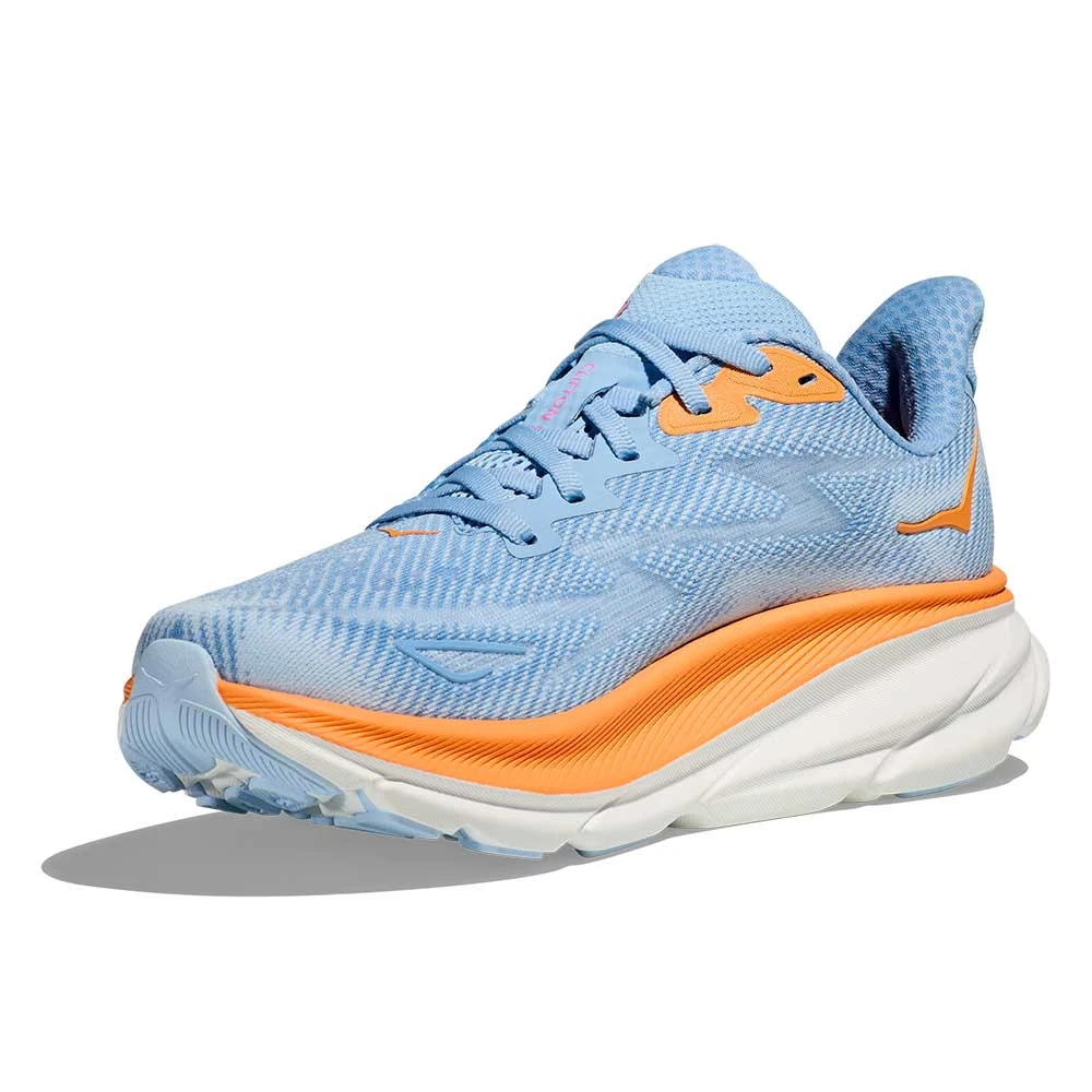 Hoka Women's Clifton 9 Running Shoe - Airy Blue/Ice Water - Regular (B) - Image 3