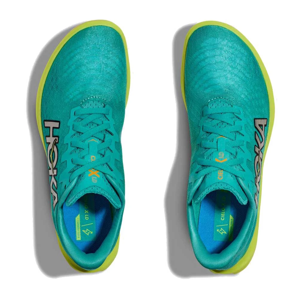 Hoka Unisex Cielo X 2 LD Track Spike - Ceramic/Evening Primrose - Regular (D) - Image 5