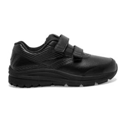 BROOKS Women's Addiction Walker VStrap 2 Walking Shoe - Black/Black- Regular (B)