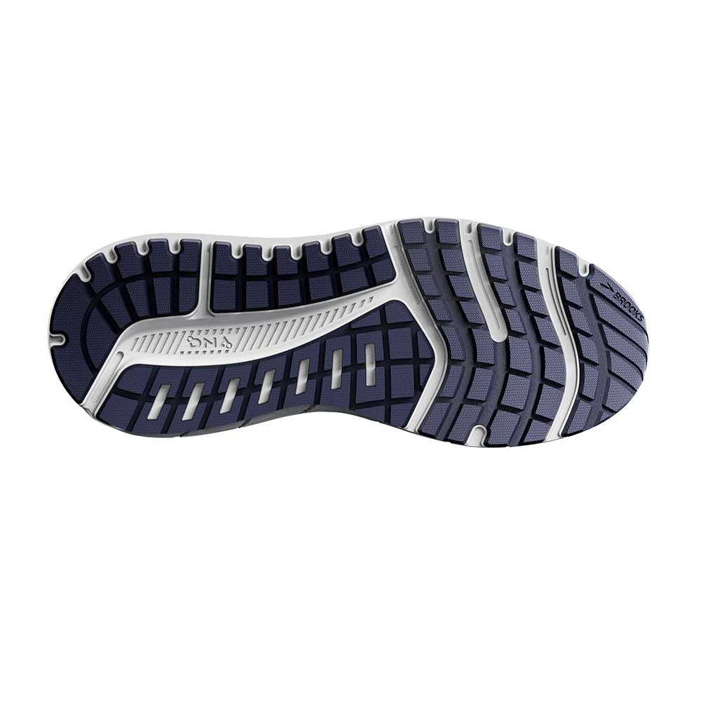 BROOKS Women's Ariel 20 Running Shoe- Peacoat/Vivid Viola/White - Wide (D) - Image 6