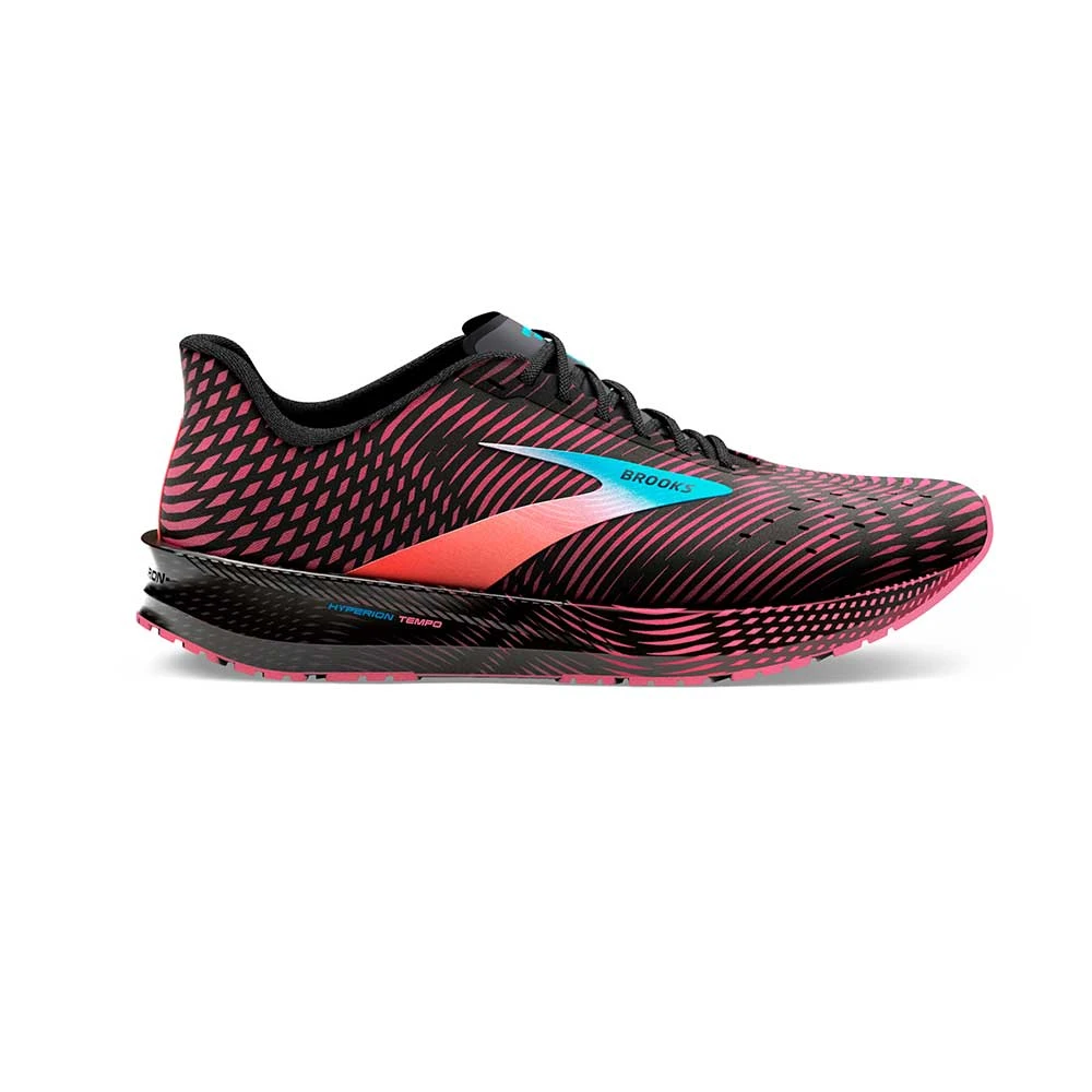 BROOKS Women's Hyperion Tempo Running Shoe - Coral/Cosmo/Phantom - Regular (B)