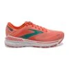 BROOKS Women's Adrenaline GTS 22 Running Shoe- Coral/Latigo Bay/White- Regular (B)