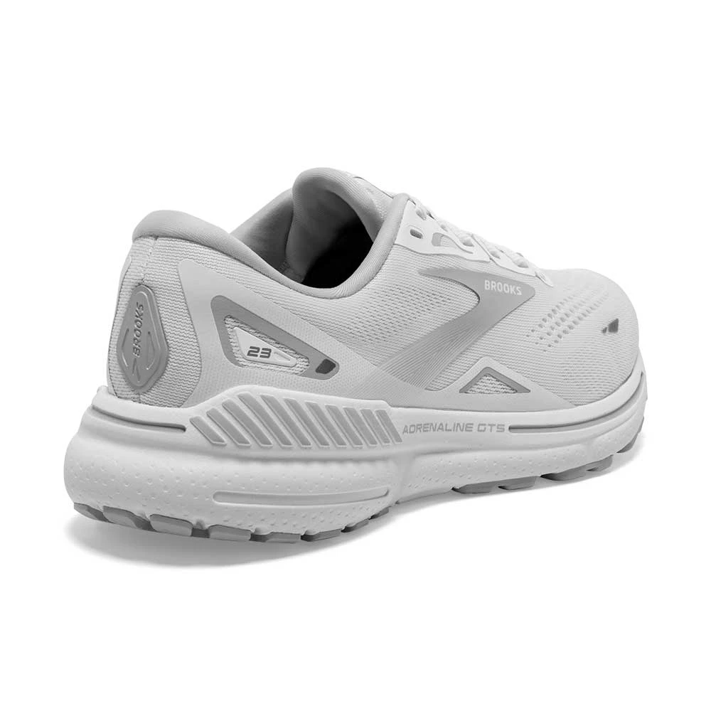 BROOKS W Adrenaline GTS 23 - White/Oyster/Silver - Image 3