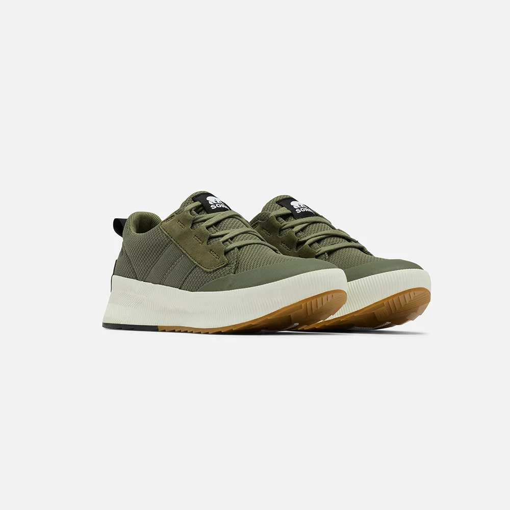 Sorel Women's Out N About III Low Sneaker Waterproof - Stone Green- Regular (B) - Image 3