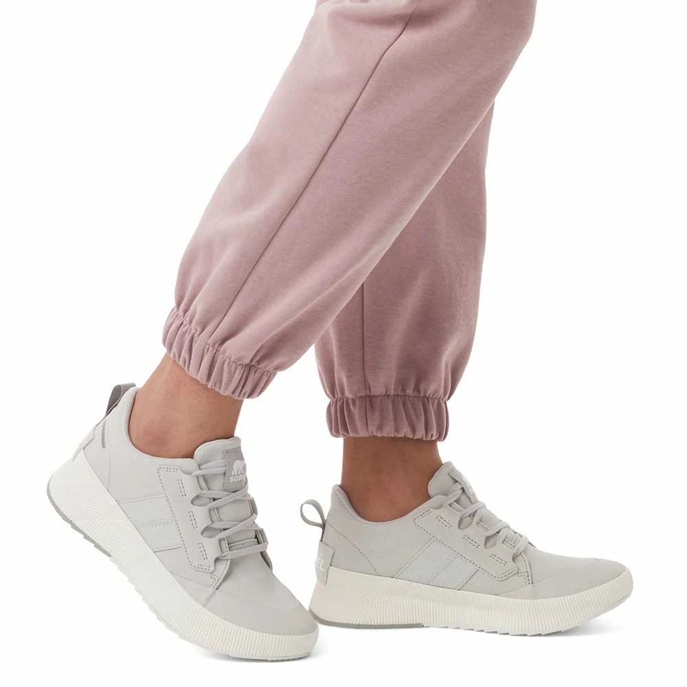 Sorel Women's Out N About III Low Sneaker Canvas WP - Moonstone/Sea Salt - Regular (B) - Image 5