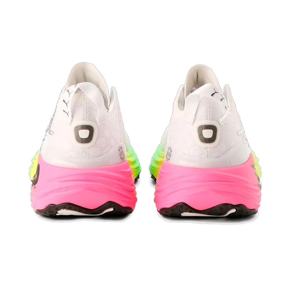 Men's Foreverrun Nitro Futrograde Running Shoe- Puma White/Green Gecko- Regular (D) - Image 4