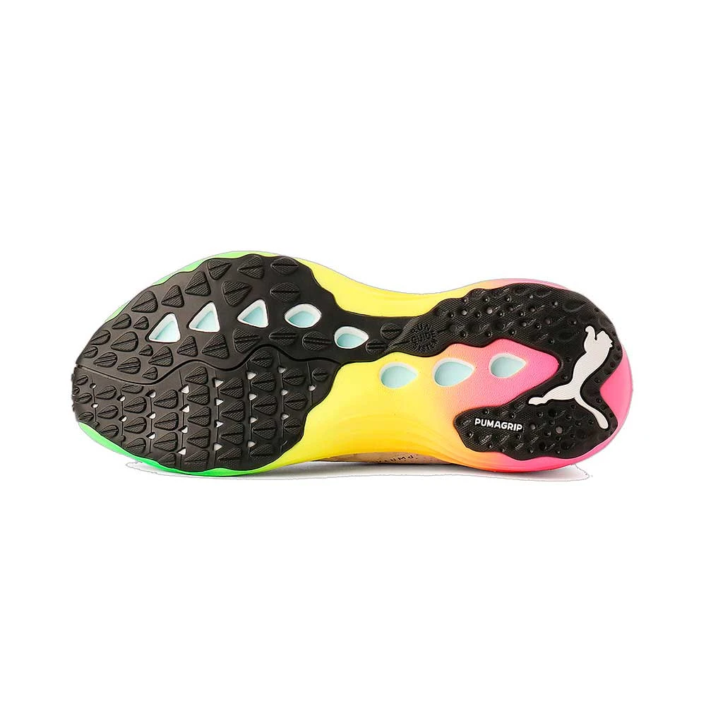 Men's Foreverrun Nitro Futrograde Running Shoe- Puma White/Green Gecko- Regular (D) - Image 5