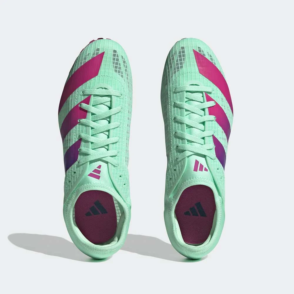 ADIDAS Men's Sprintstar Track Spike -Pulse Mint / Lucid Blue / Lucid Fuchsia - Regular (D) - Image 3
