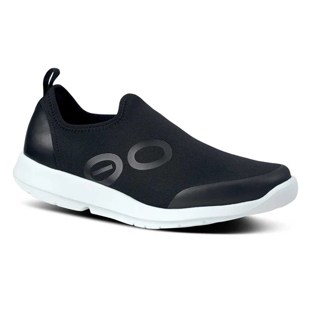 OOfos Women's OOmg Sport Shoe - White/Black- Regular (B) - Image 2