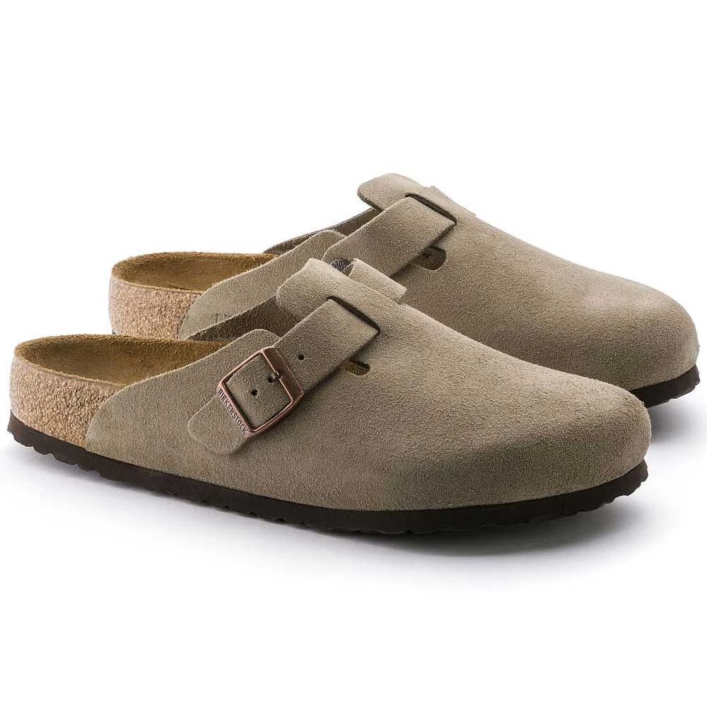 Birkenstock Boston Soft Footbed - Taupe - Medium/Narrow - Image 4