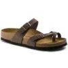 Birkenstock Mayari Suede Mocha Birko-Flor® Nubuck Sandal- Regular/Wide