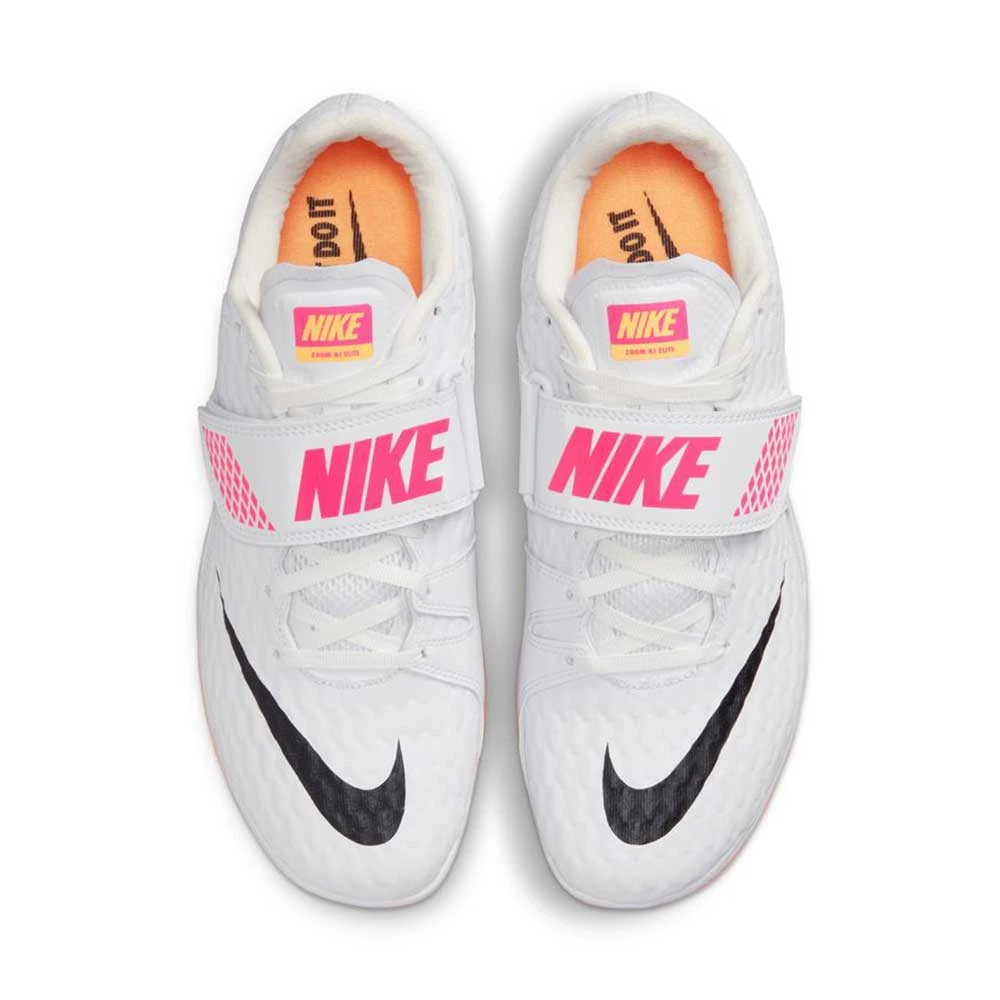 Unisex Nike Air Zoom High Jump Elite Spike - White/Black/Laser Pink - Regular (D) - Image 5