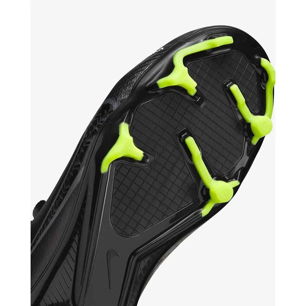 Nike Youth Zoom Mercurial Superfly 9 Academy FG Soccer Shoe/MG - Black/Dk Smoke - Image 8