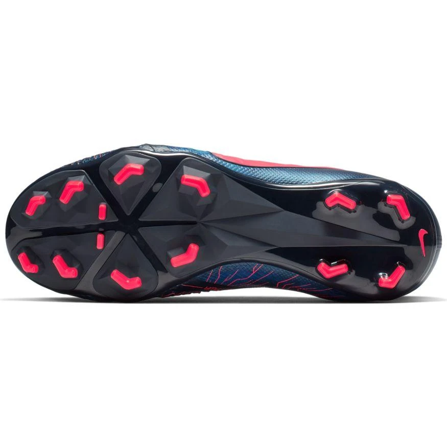 Nike Jr Phantom Venom Elite FG Soccer Cleat - Obsidian/White/Black - Image 3