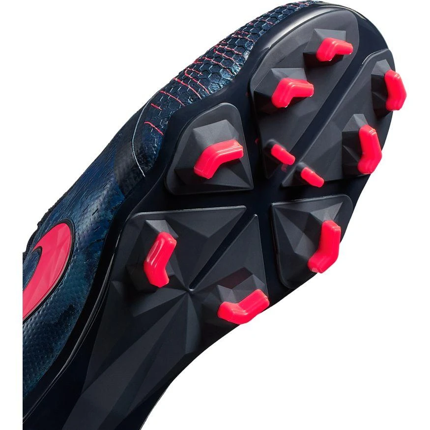 Nike Jr Phantom Venom Elite FG Soccer Cleat - Obsidian/White/Black - Image 7