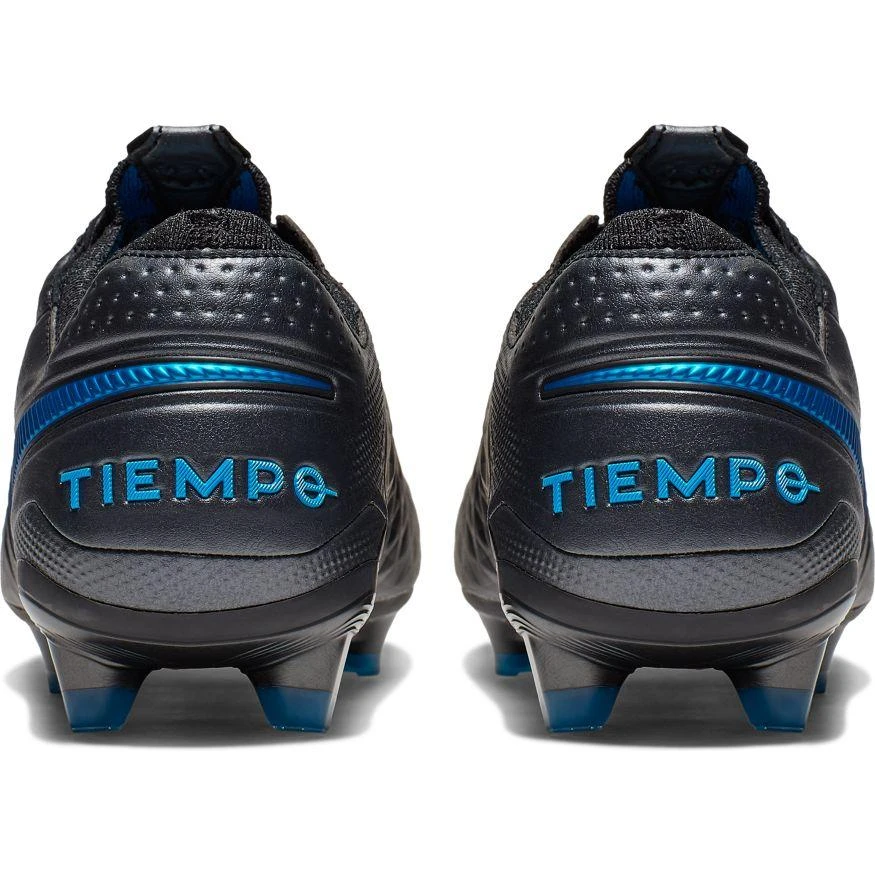 Nike Legend 8 Elite FG Soccer Boots - Black/Black/Blue Hero - Image 2