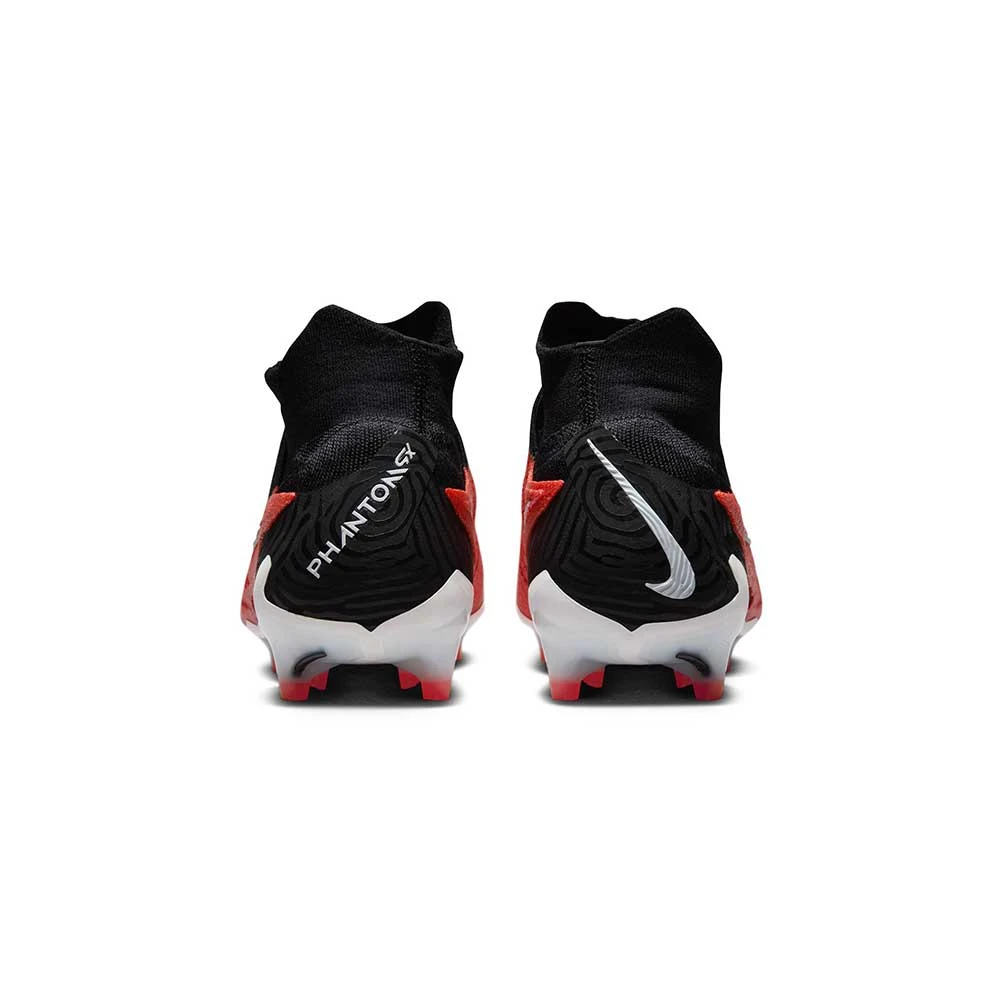 Nike Gripknit Phantom GX Elite Dynamic Fit FG Soccer Cleat - Bright Crimson/Black-White- Regular (D) - Image 5