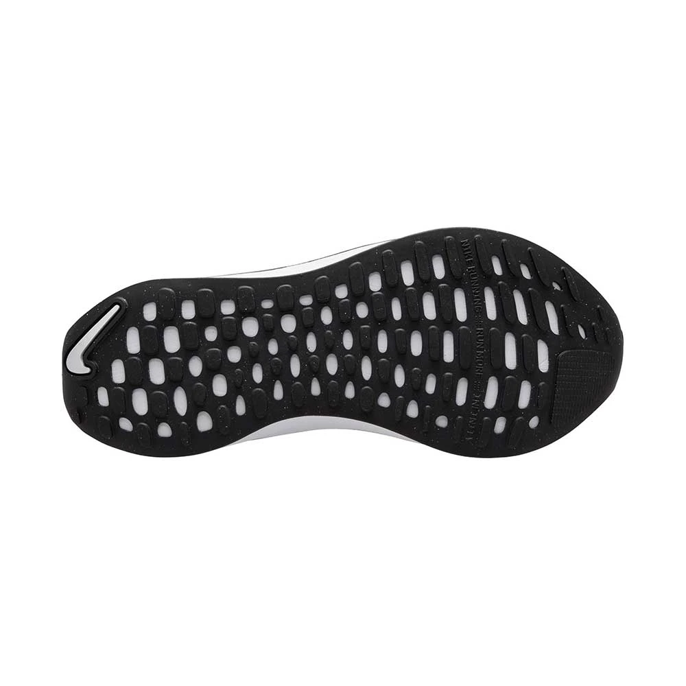 Men's Nike React Infinity Run Flyknit 4 Running Shoe - Black/White-Dark Grey- Regular (D) - Image 6