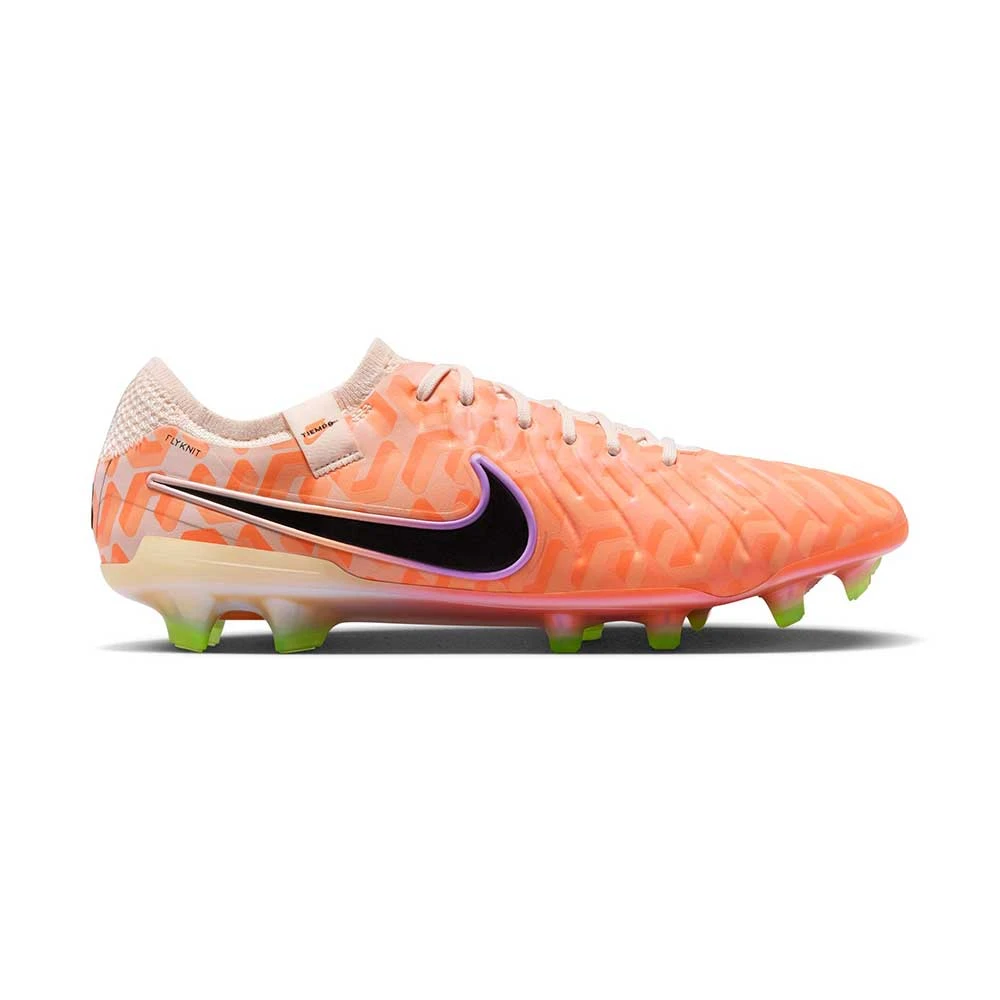 Nike Tiempo Legend 10 Elite NU FG Soccer CLeat - Guava Ice/Black- Regular (D)