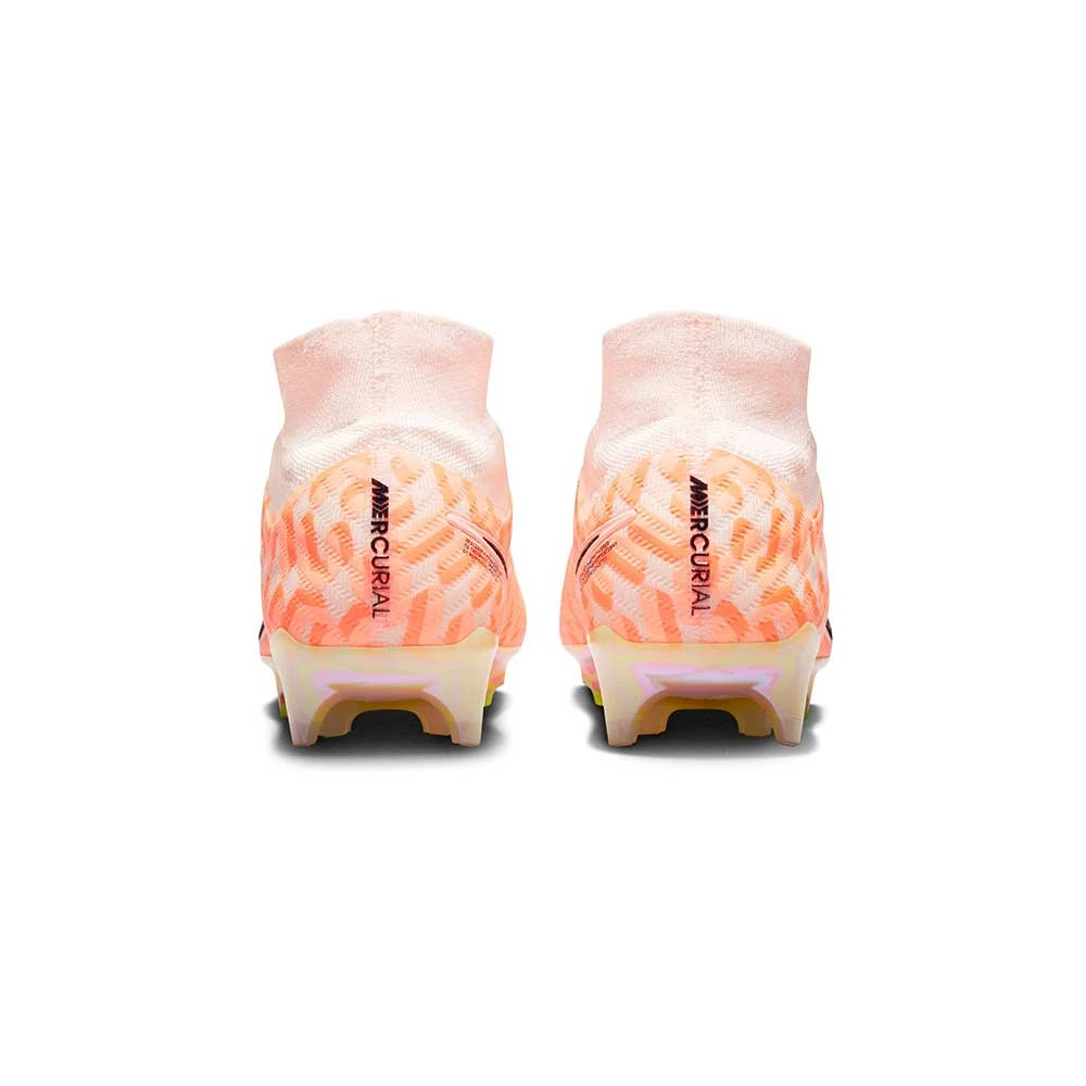 Nike Zoom Mercurial Superfly 9 Elite NU FG Soccer Cleat - Guava Ice/Black- Regular (D) - Image 7
