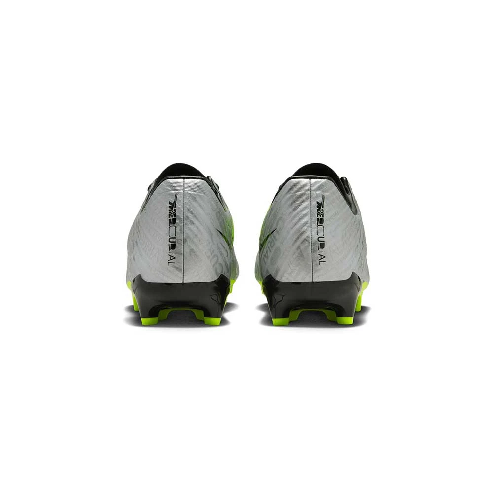 Unisex Nike Zoom Mercurial Vapor 15 Academy XXV MG Soccer Cleats - Metallic Silver/Volt - Regular (D) - Image 6